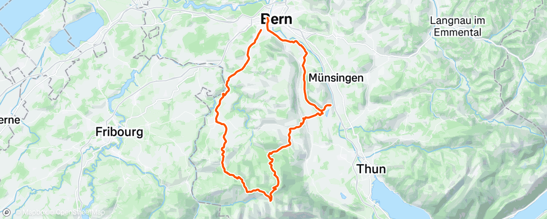 Map of the activity, Sunntigmorgefahrt mit Bauz u Gäbu