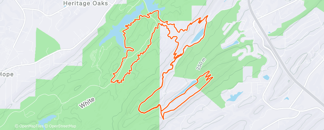 Map of the activity, Morning E-Bike Ride