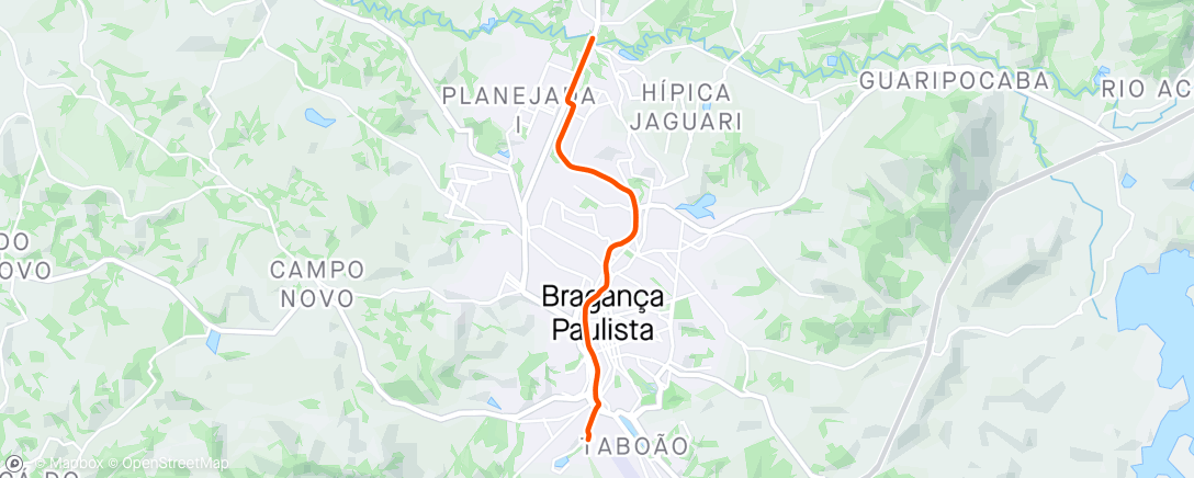 Map of the activity, Irdebikeaotrabalho