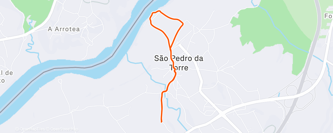 Map of the activity, Mini voltinha para abrir o ano