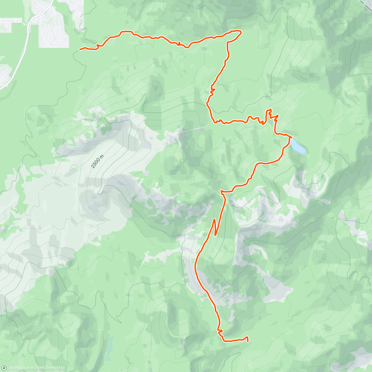 Map of the activity, 143% of goal️ completed! - Oura