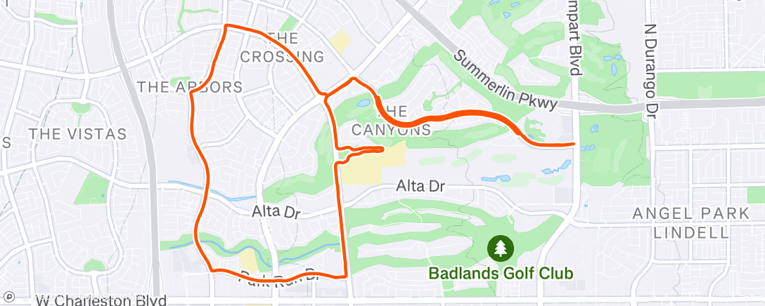 Mappa dell'attività Easing back into it