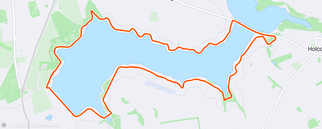 Mapa da atividade, Morning Run