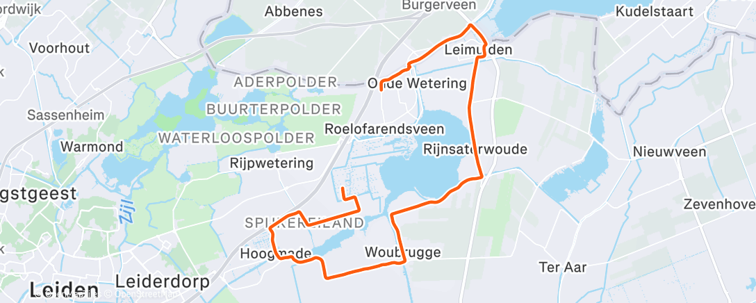 Map of the activity, Ochtendrit