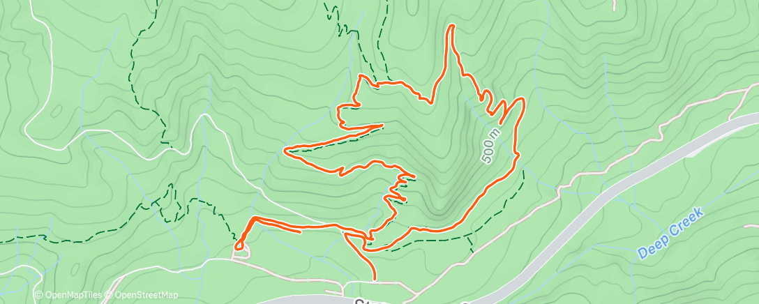 Map of the activity, Wetter than ever