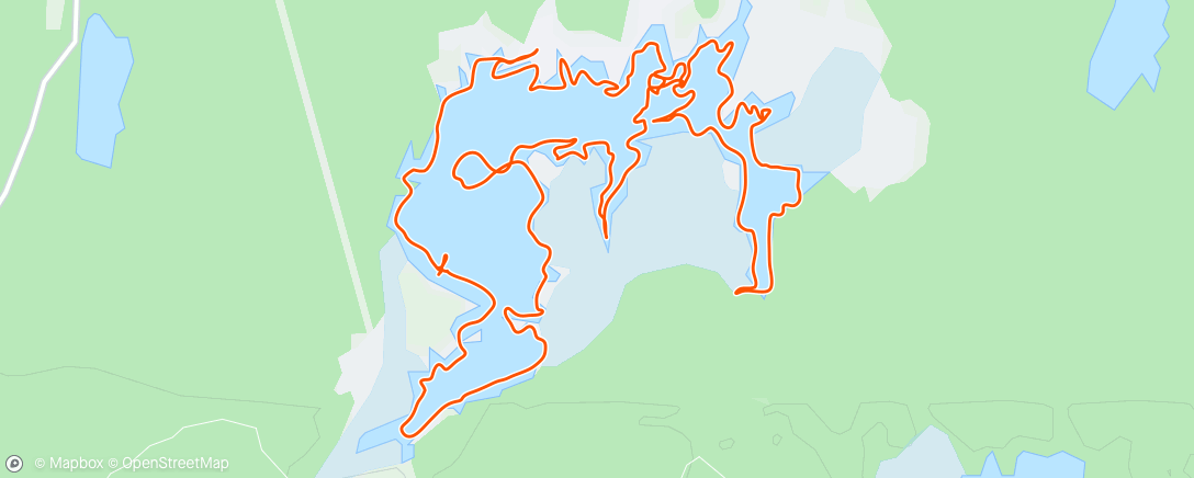 Mappa dell'attività Långfärdsskridskor