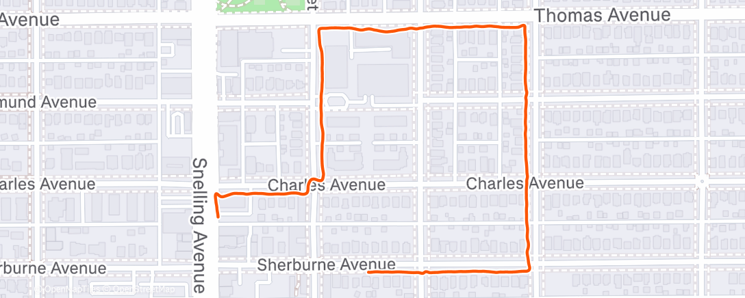 Карта физической активности (Afternoon Walk)