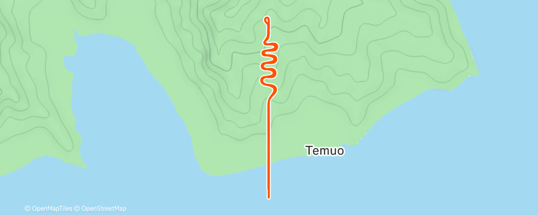 Map of the activity, Zwift - Oh Hill No in Watopia