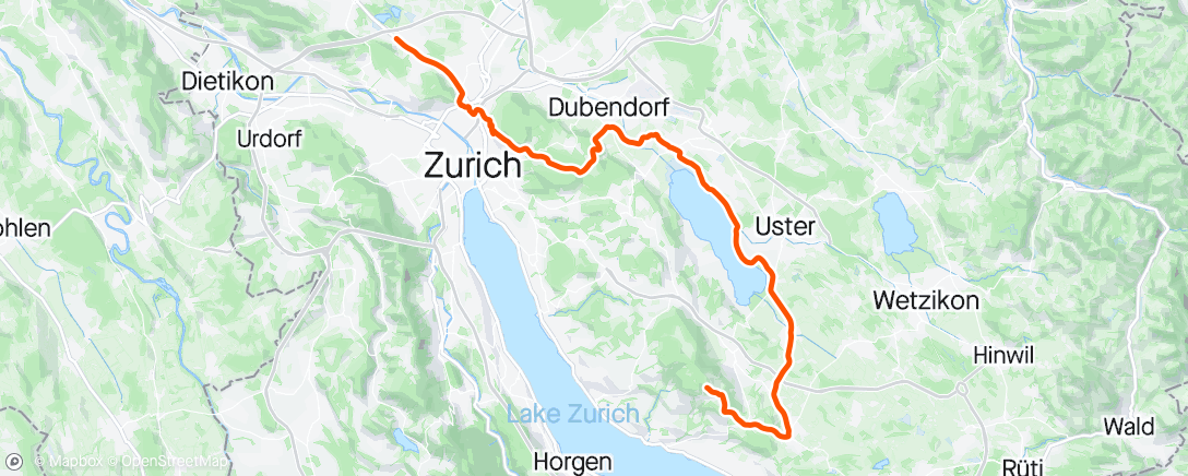 Mapa da atividade, RMVzol Bergrennen zurück