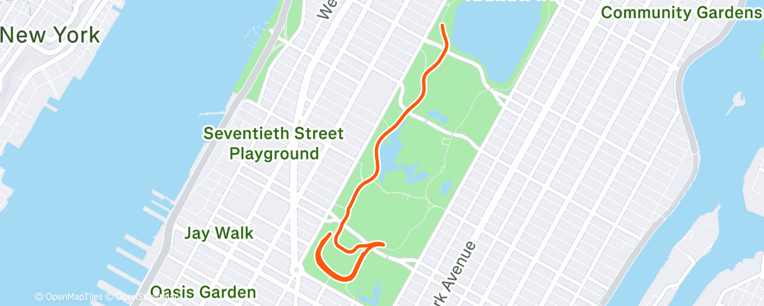 Map of the activity, 2026 Harriers Kickoff!