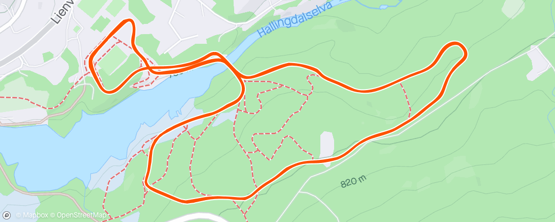 Map of the activity, Swix Nødskarven
