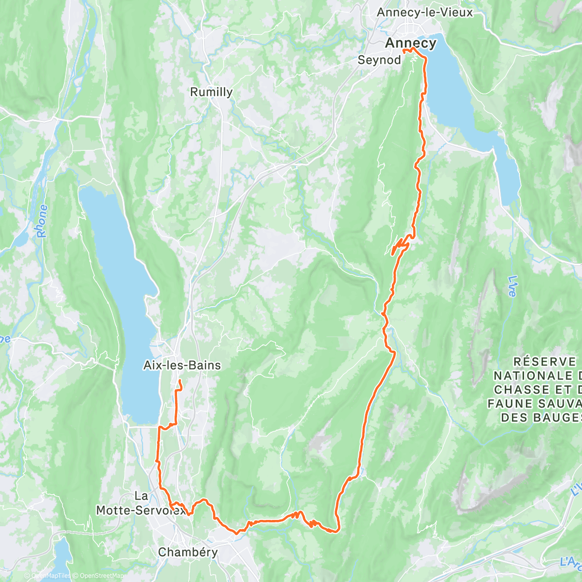 Map of the activity, Fat Maxxx