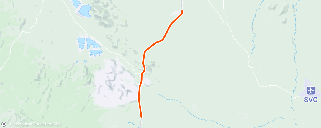 Map of the activity, Gila Stage 3