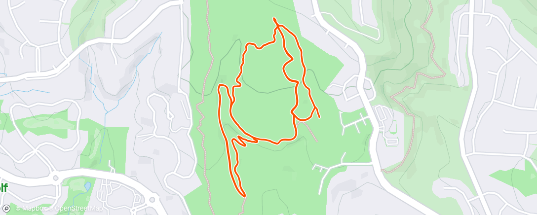 Map of the activity, Saturday Morning Cycle