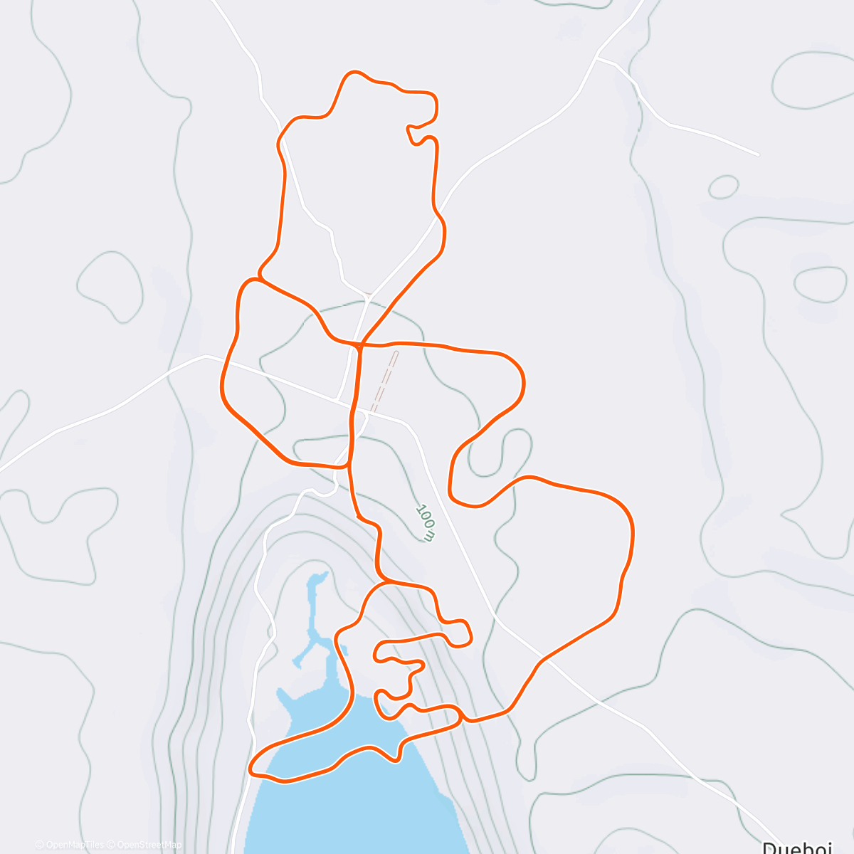 Map of the activity, Zwift - Group Ride: Bicycle Way of Life Saturday Ride (D) on Neon Flats in Makuri Islands