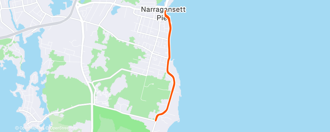 Карта физической активности (Morning Run)