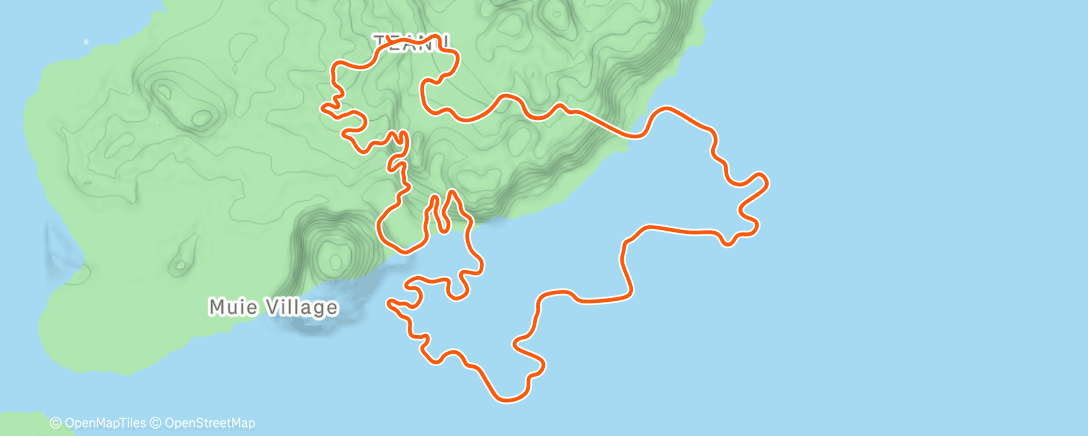 Карта физической активности (Zwift - Race: T-VGN Tornado (A) on Sand And Sequoias in Watopia)