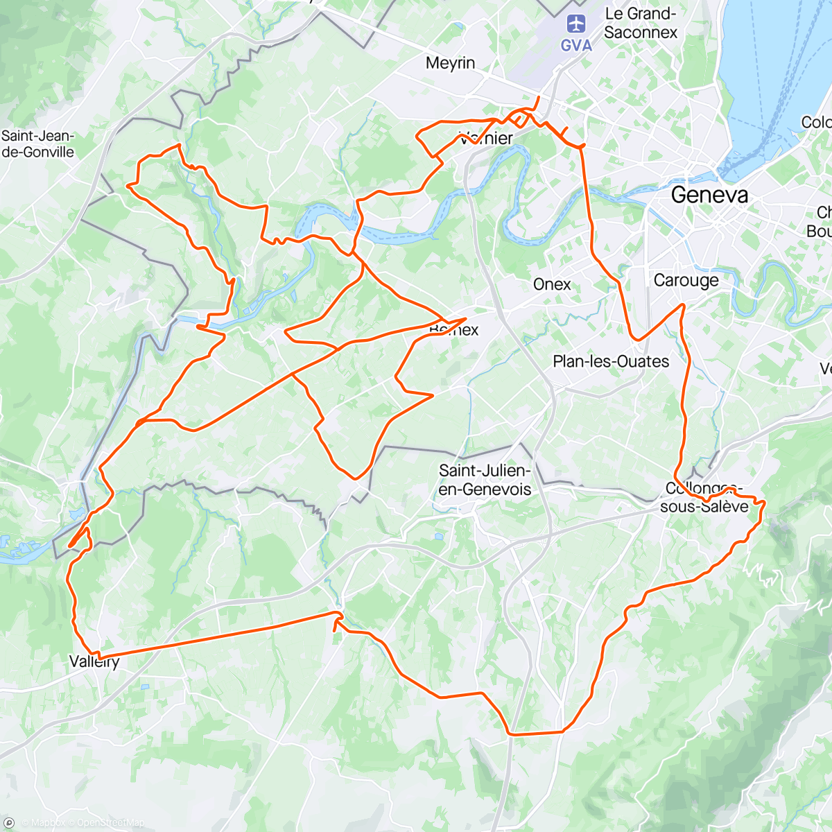 Карта физической активности (🚴🏻😉🚴🏻 Tour de Romandie)