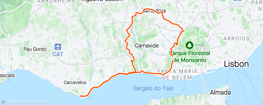 Map of the activity, Fixed-windy-saturday-bff Ride