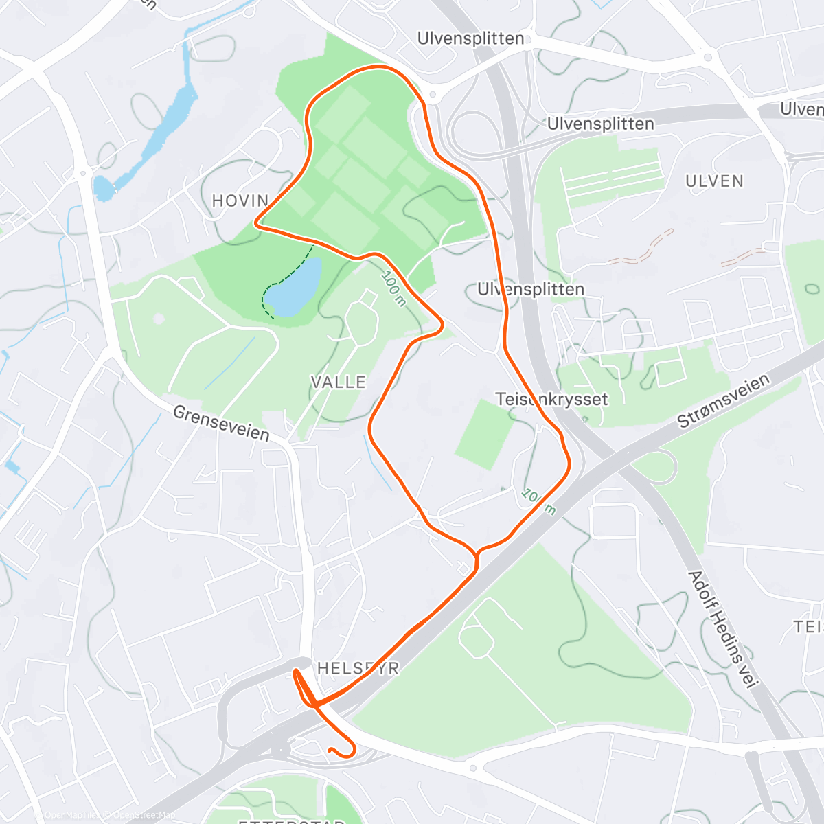 Map of the activity, Lenge leve utesesongen