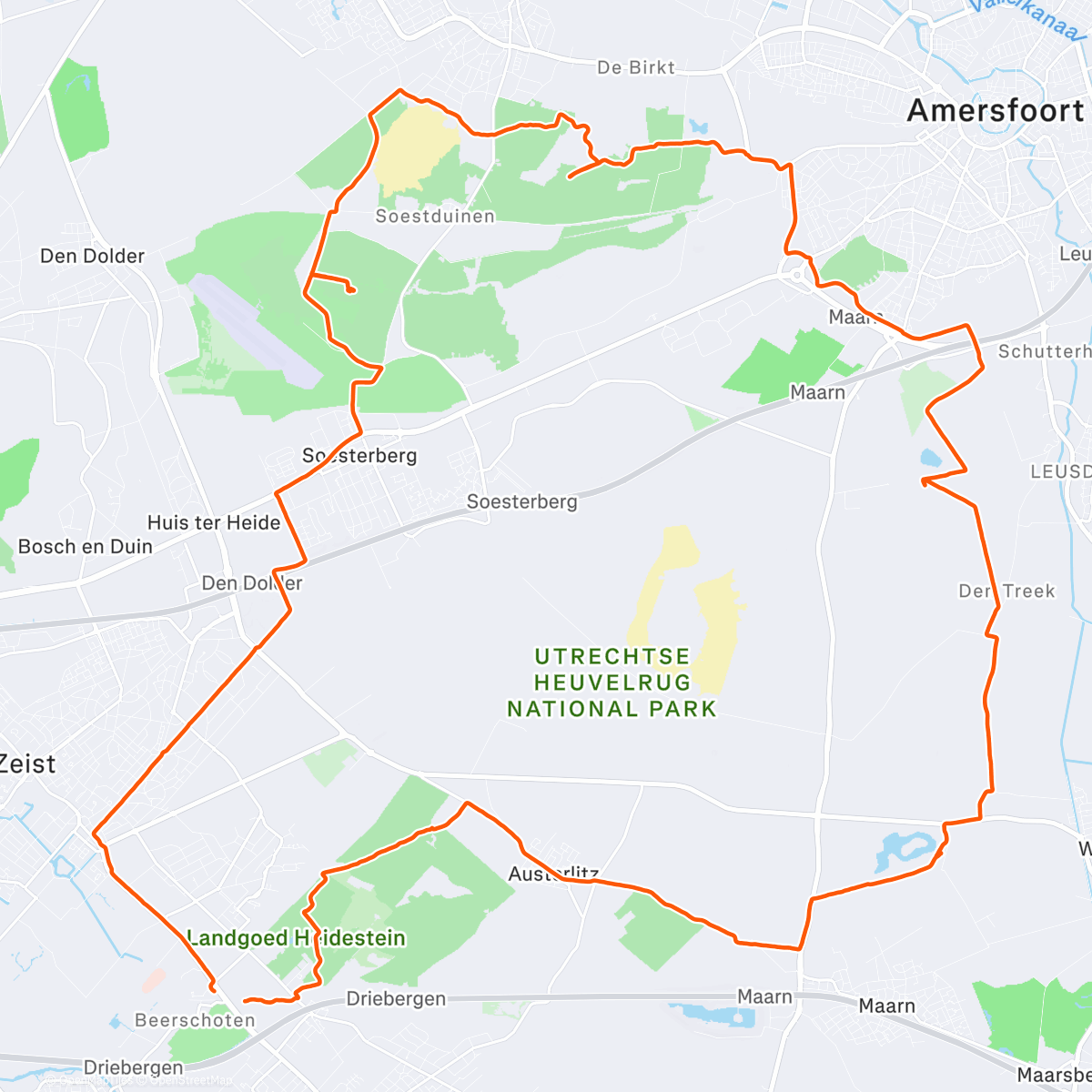 Map of the activity, Rollen met Roline