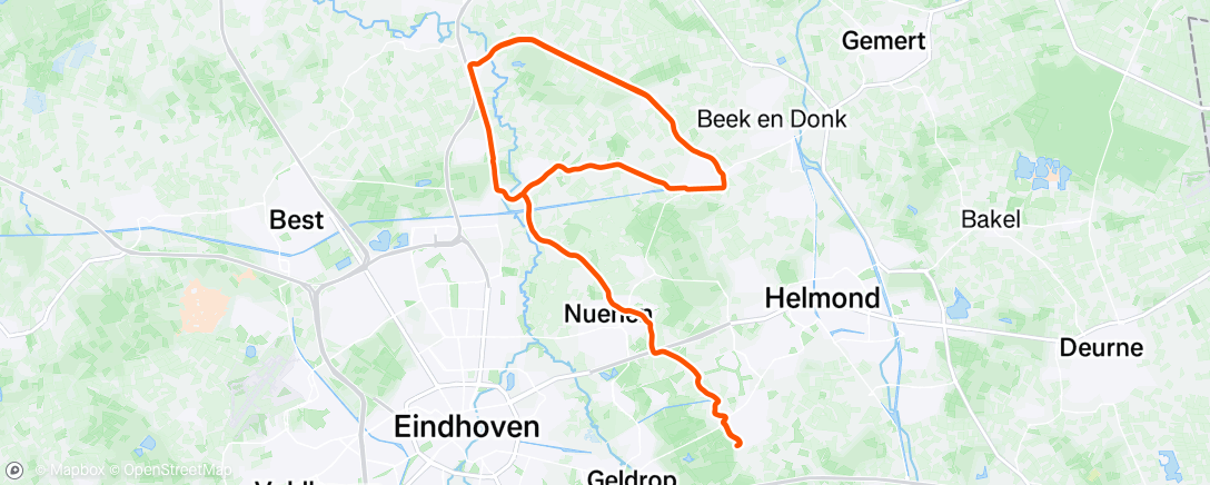 Map of the activity, Toch effe!