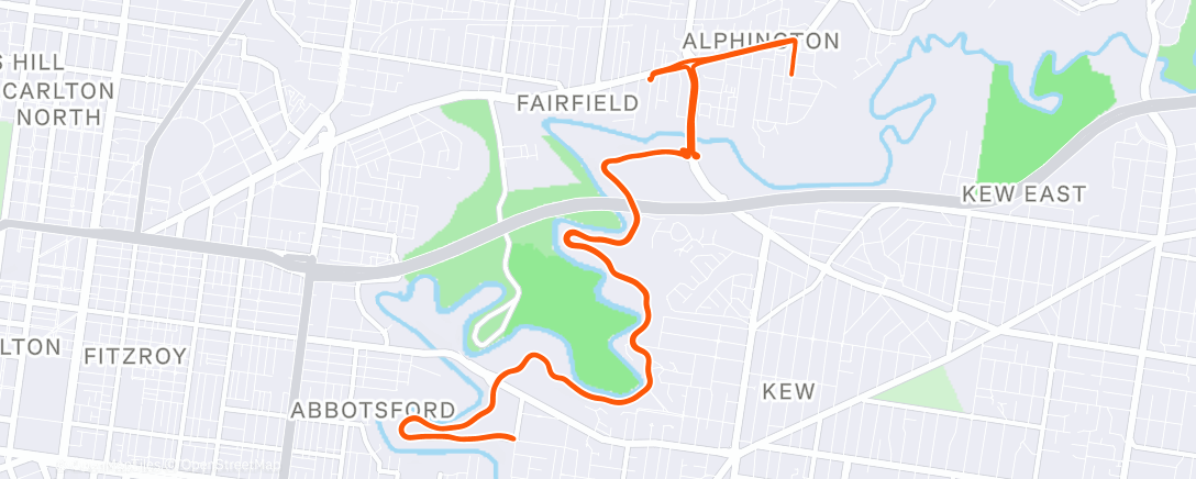 「Cycling」活動的地圖