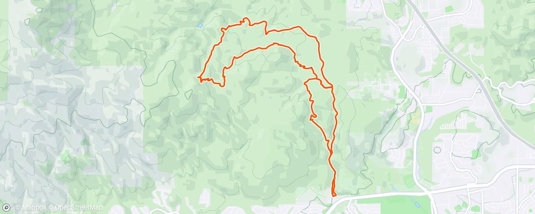 Mapa da atividade, Uphill both ways
