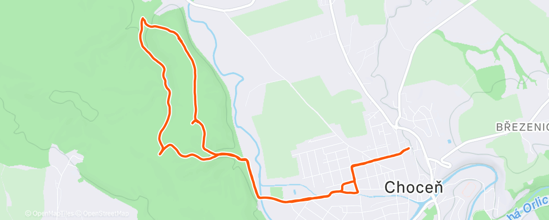 Map of the activity, CHC Christmas // CHC Vánoce