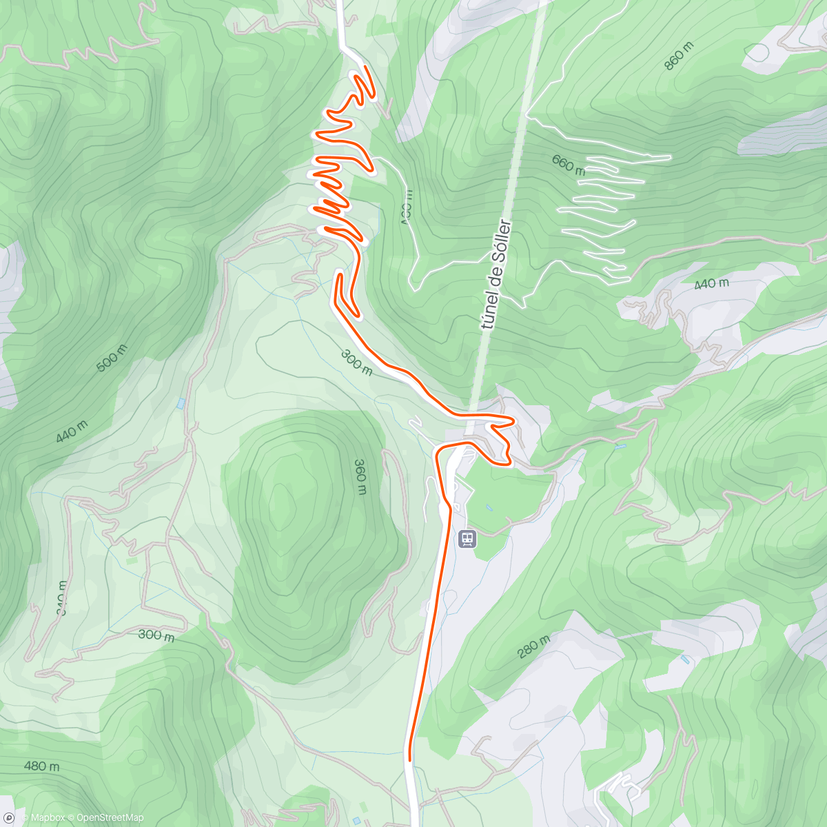 「ROUVY - Soller-Südseite」活動的地圖