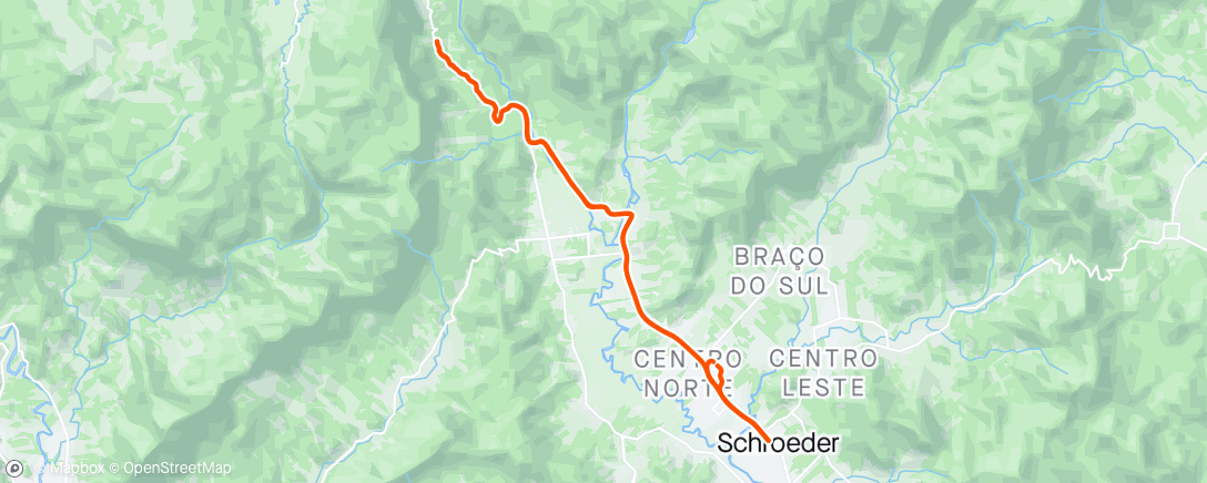 Map of the activity, Pedal intermediário