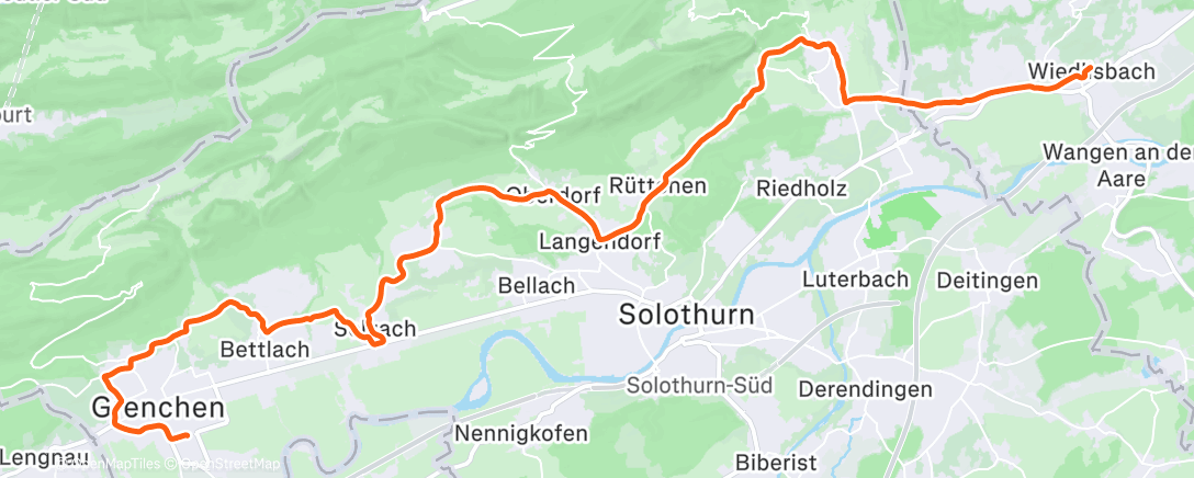 Map of the activity, B2W