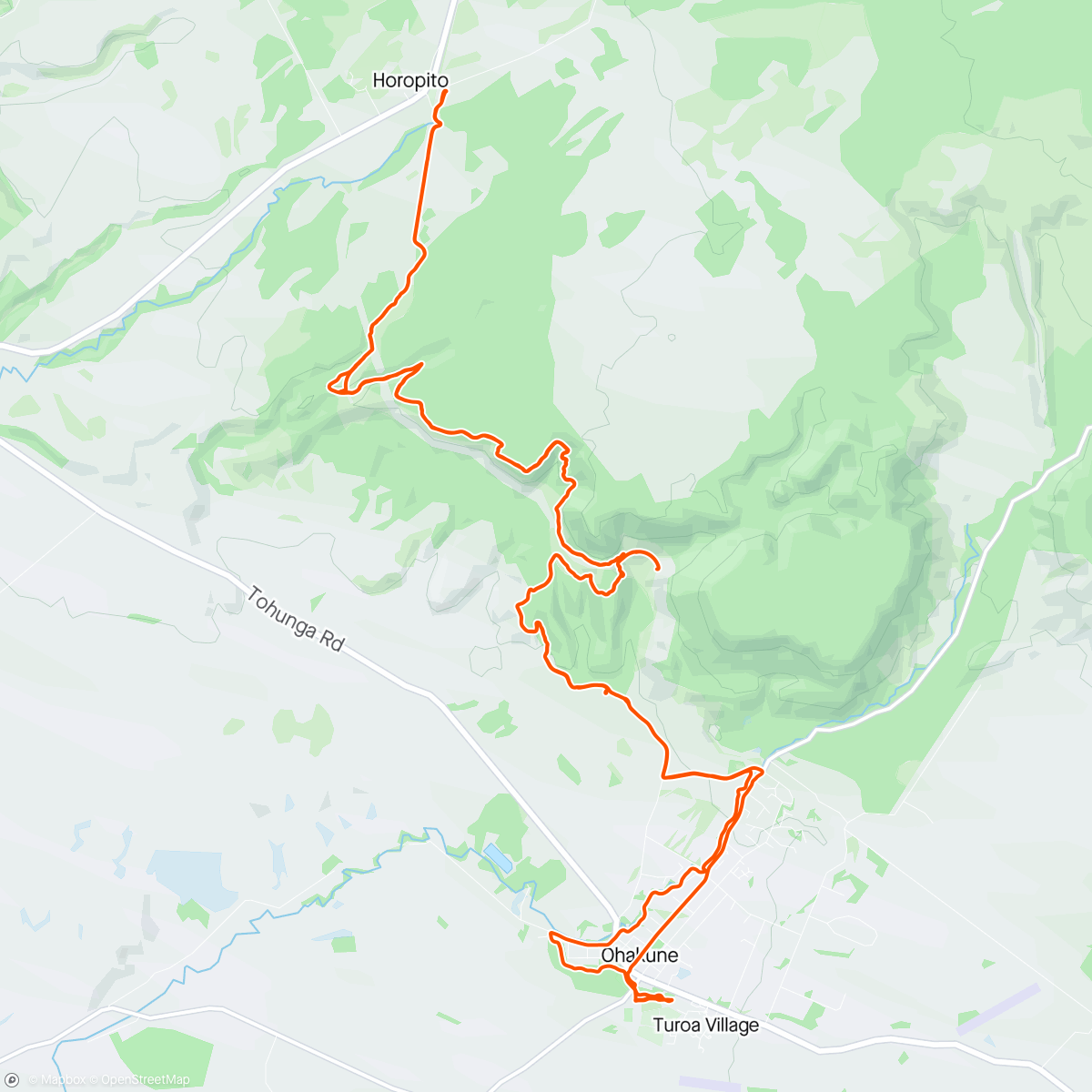 Map of the activity, Old Coach Road - on Old Trustee Steed.