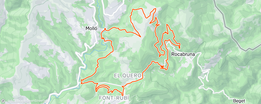 Map of the activity, BTT Z1-Z3 🚴🏻‍♂️💨 ❄️❄️❄️