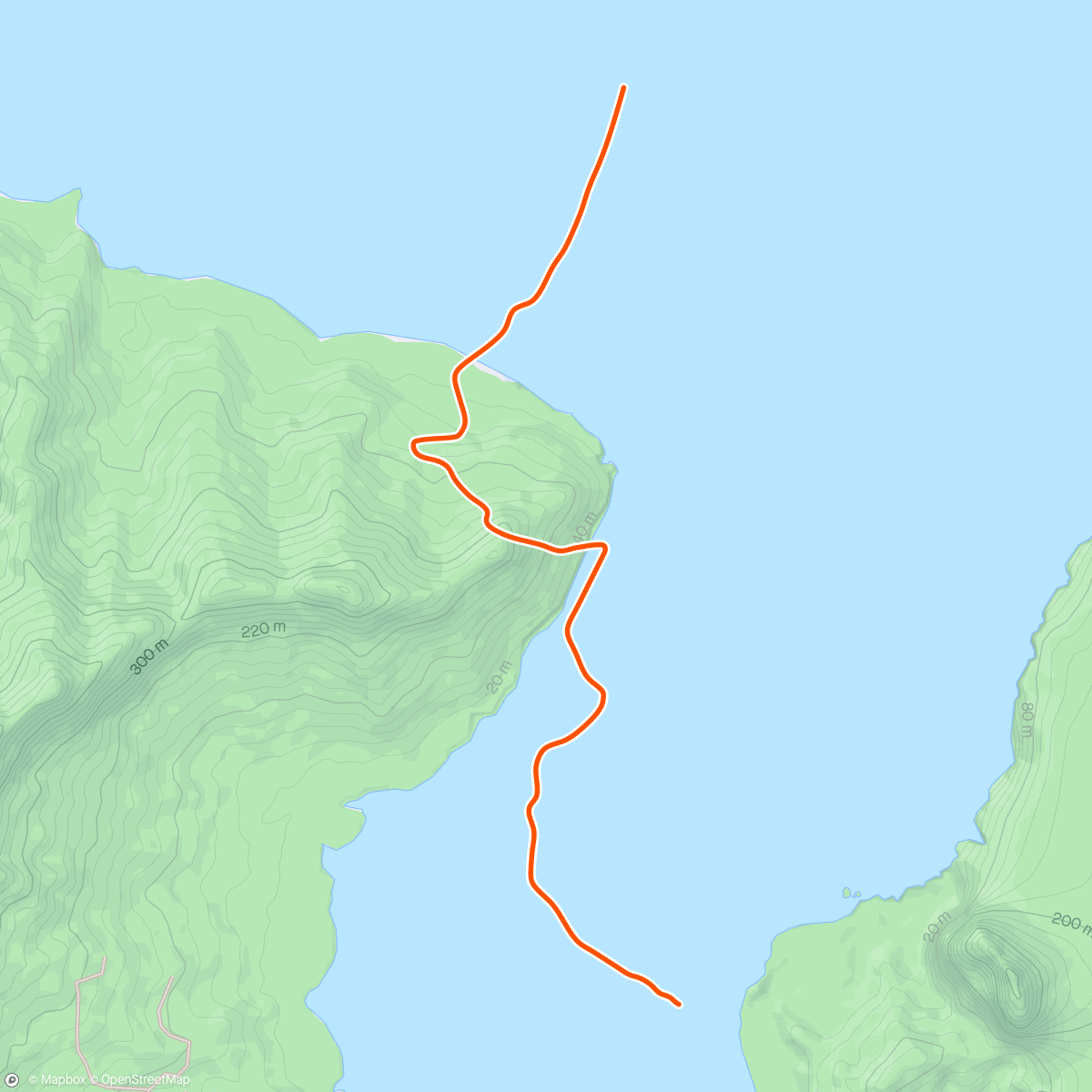 Map of the activity, Zwift - Climb Portal: Bealach na Ba at 100% Elevation in Watopia