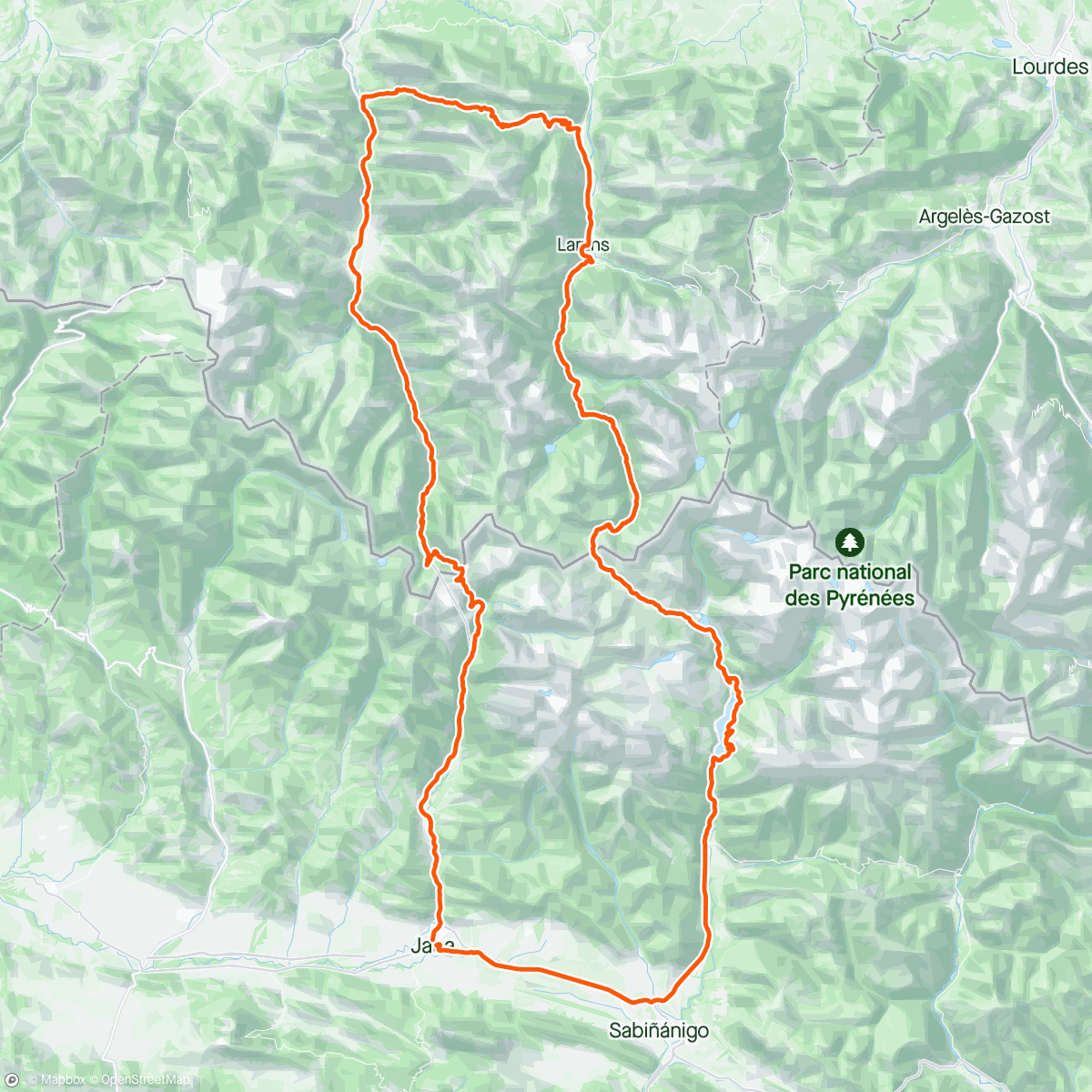 Map of the activity, QH