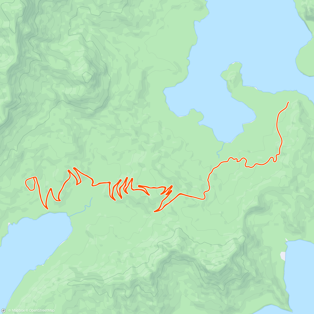 Map of the activity, Alpe 3