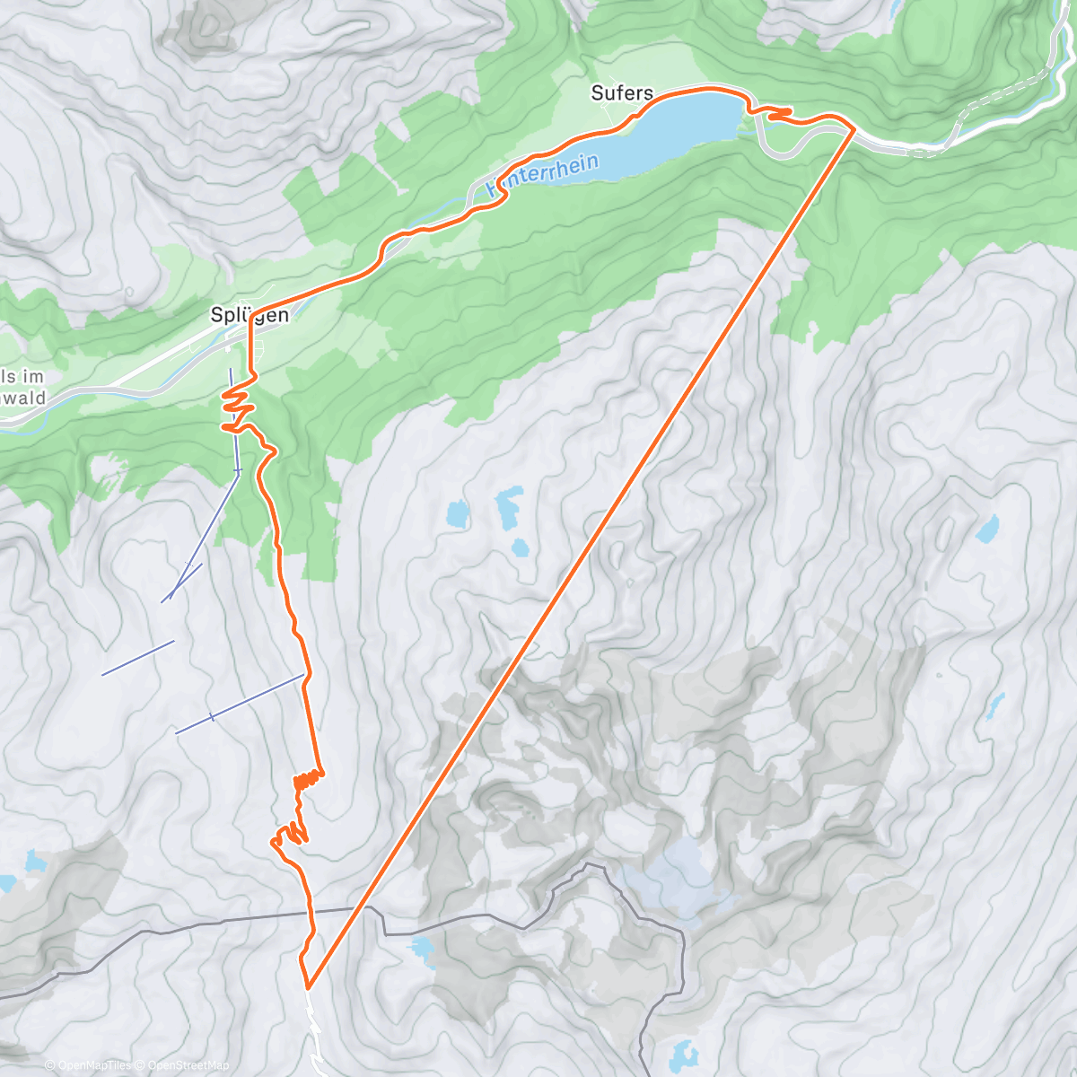 Map of the activity, ROUVY - Gorby