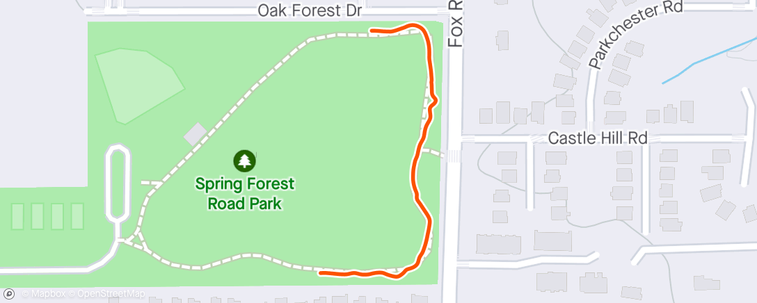 Map of the activity, First short walk in a long time!!
