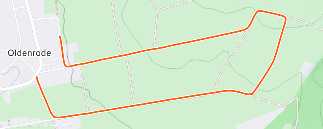 Карта физической активности (Spaziergang am Morgen)