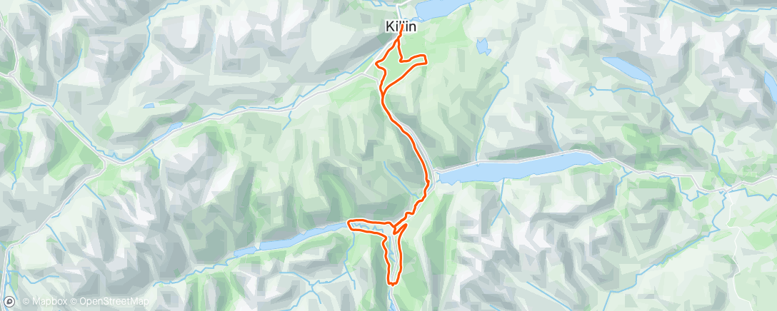 Mappa dell'attività Glen Ogle 33