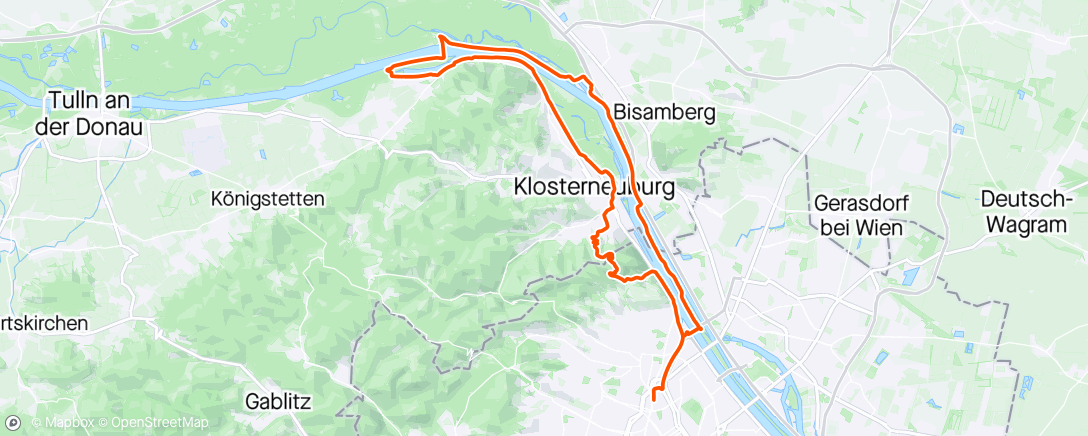 Map of the activity, Reservoir 2 North - Kalenhberg ☀️