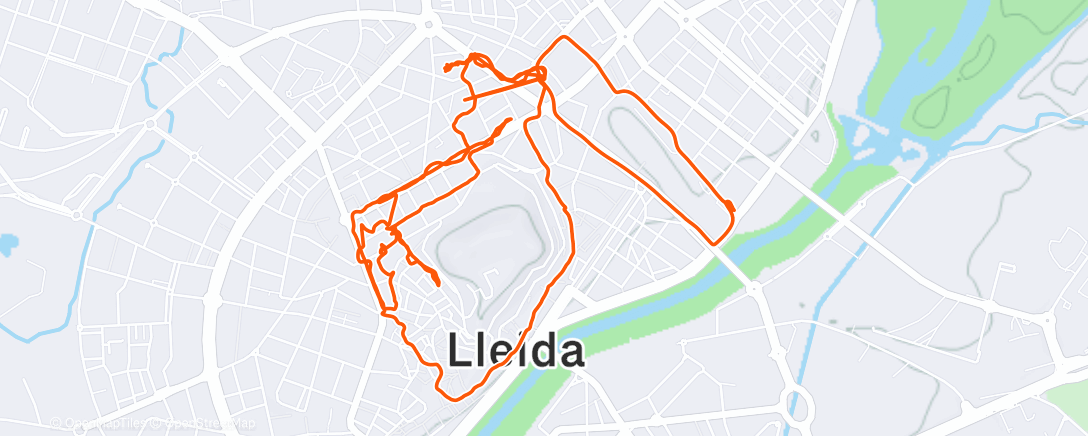 Map of the activity, L-voltes