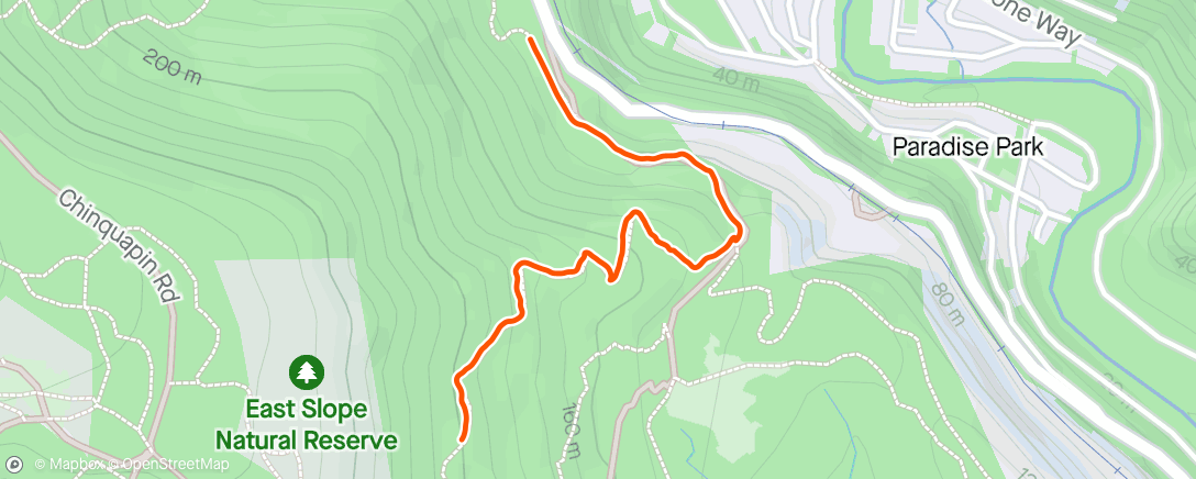 Mapa de la actividad (Morning Mountain Bike Ride)