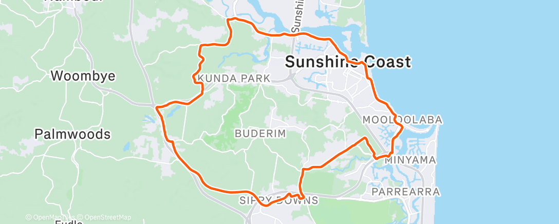 Map of the activity, She went round the mountain