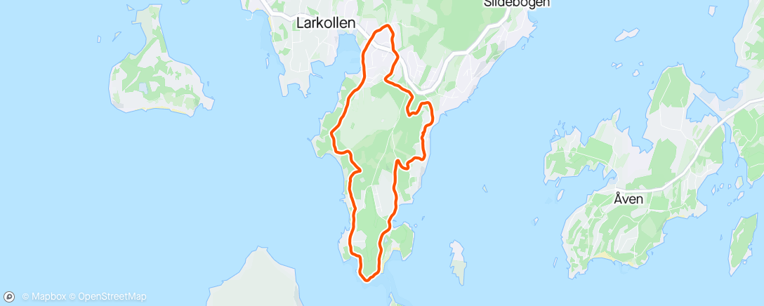 Mapa da atividade, Larkollenrunde