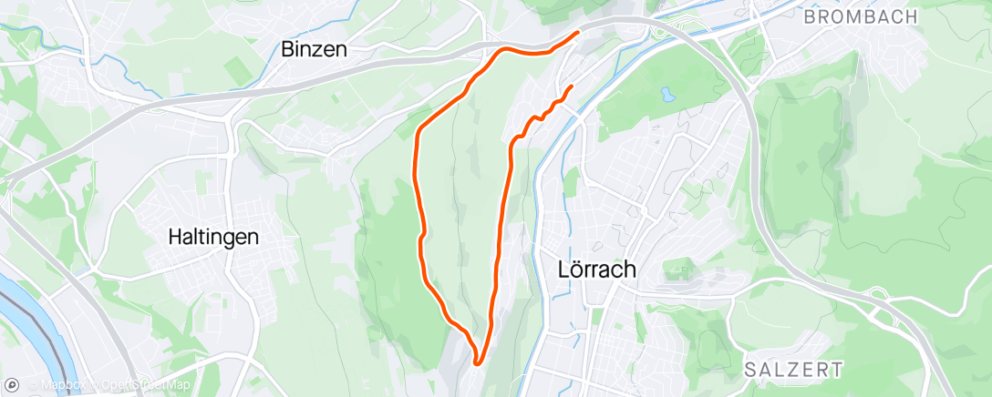Map of the activity, Feierabend