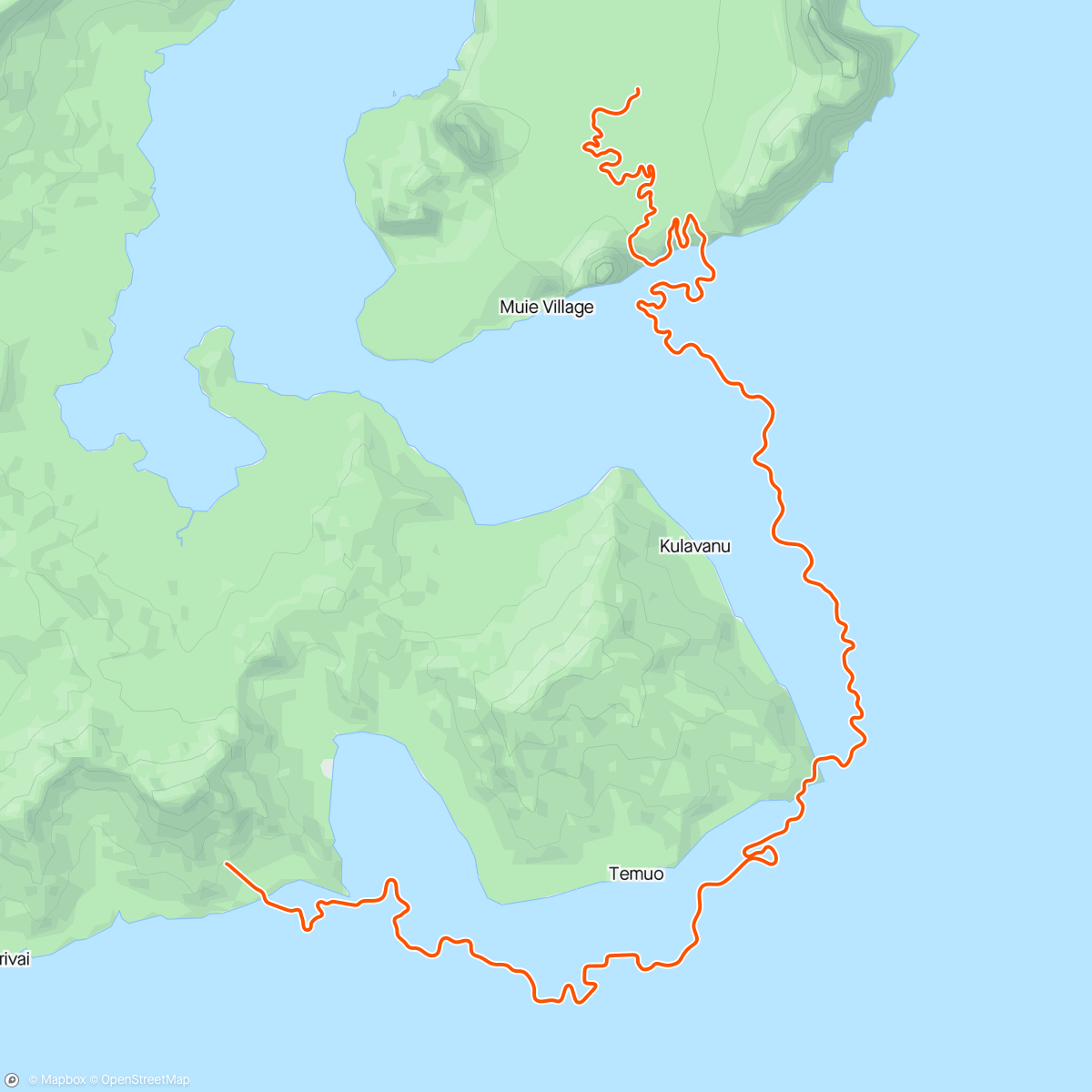 Map of the activity, Zwift - Race: 3R Racing (C) on Canopies and Coastlines in Watopia