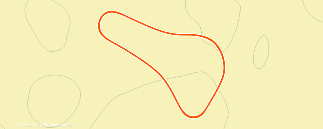 Карта физической активности (Вечерний велозаезд)