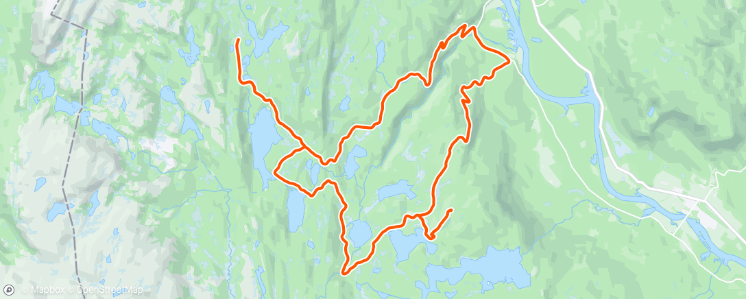 Mapa da atividade, Sykkeltur i finværet